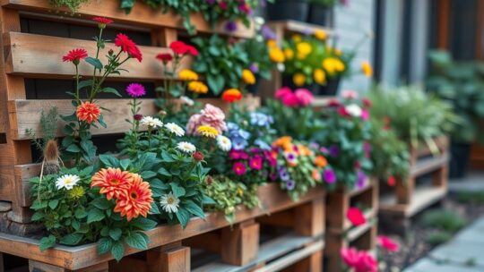 Creëer een duurzame en stijlvolle tuin met palletprojecten